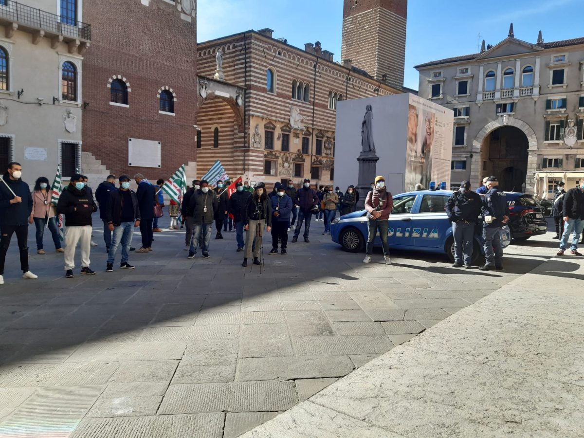 protesta sindacati aeroporto catullo verona