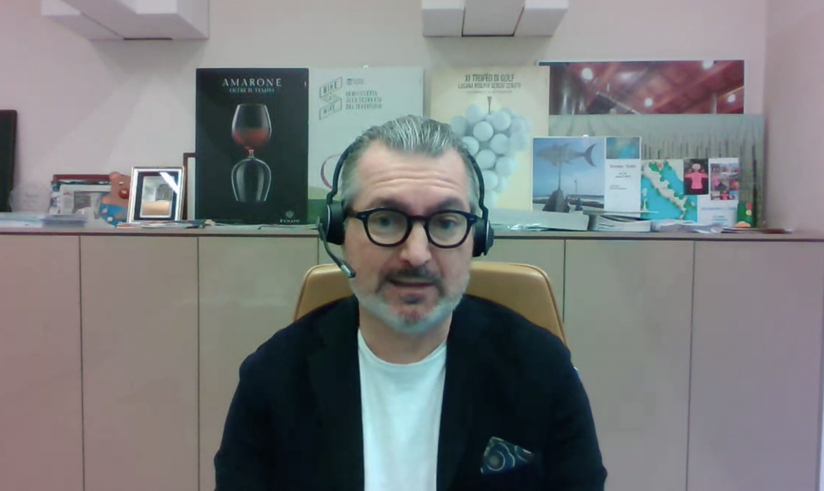 Alberto Zenato, presidente dell'Associazione Famiglie Storiche dell'Amarone