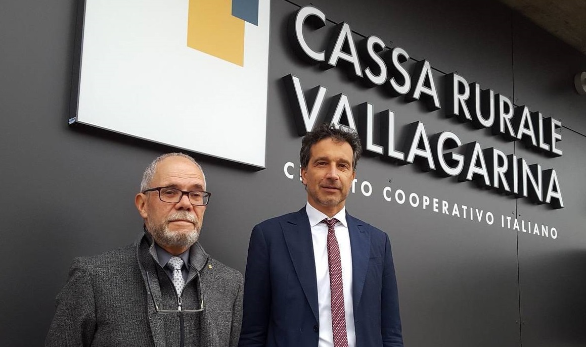 Il presidente Primo Vicentini e il direttore Giuliano Deimichei