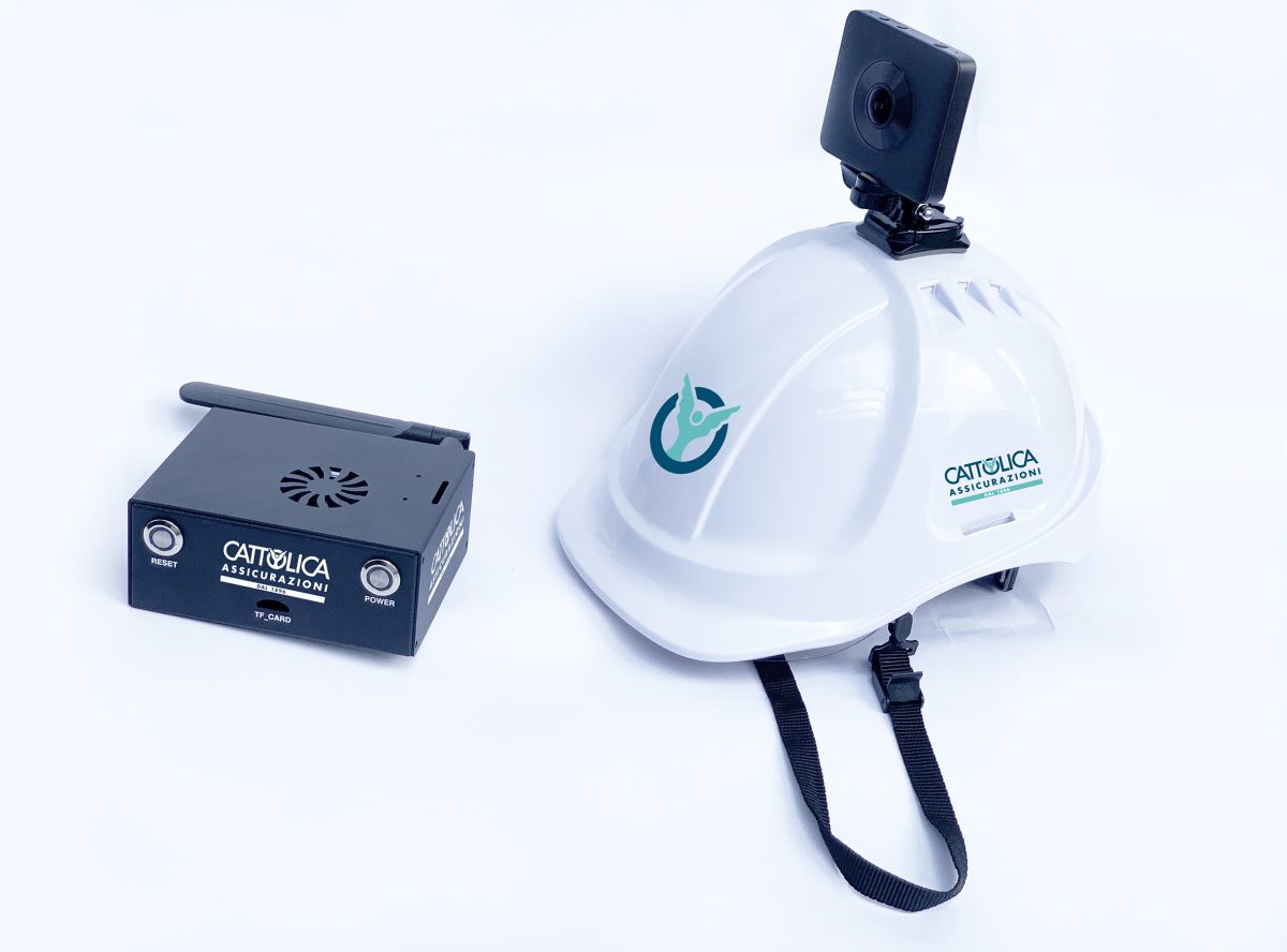 cattolica assicurazioni visore realtà virtuale sopralluoghi streaming