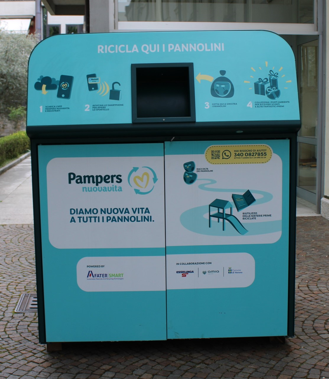 Pannolini usati smartbin