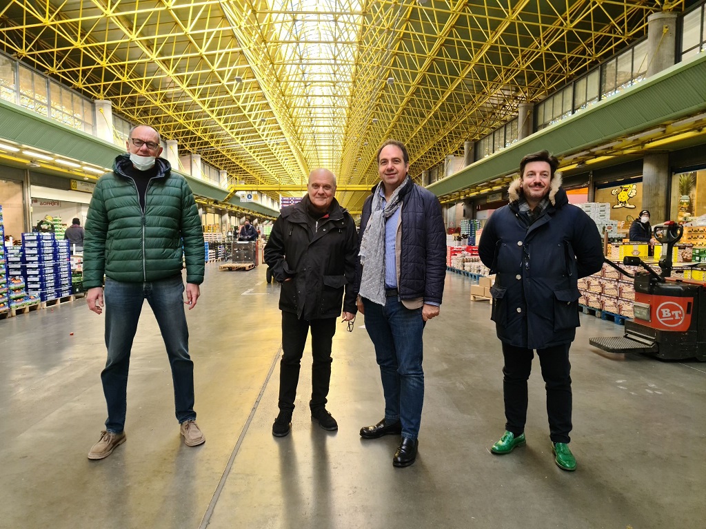 Paolo Merci, Mauro Mazza, Michele Gruppo e Jacopo Montresor