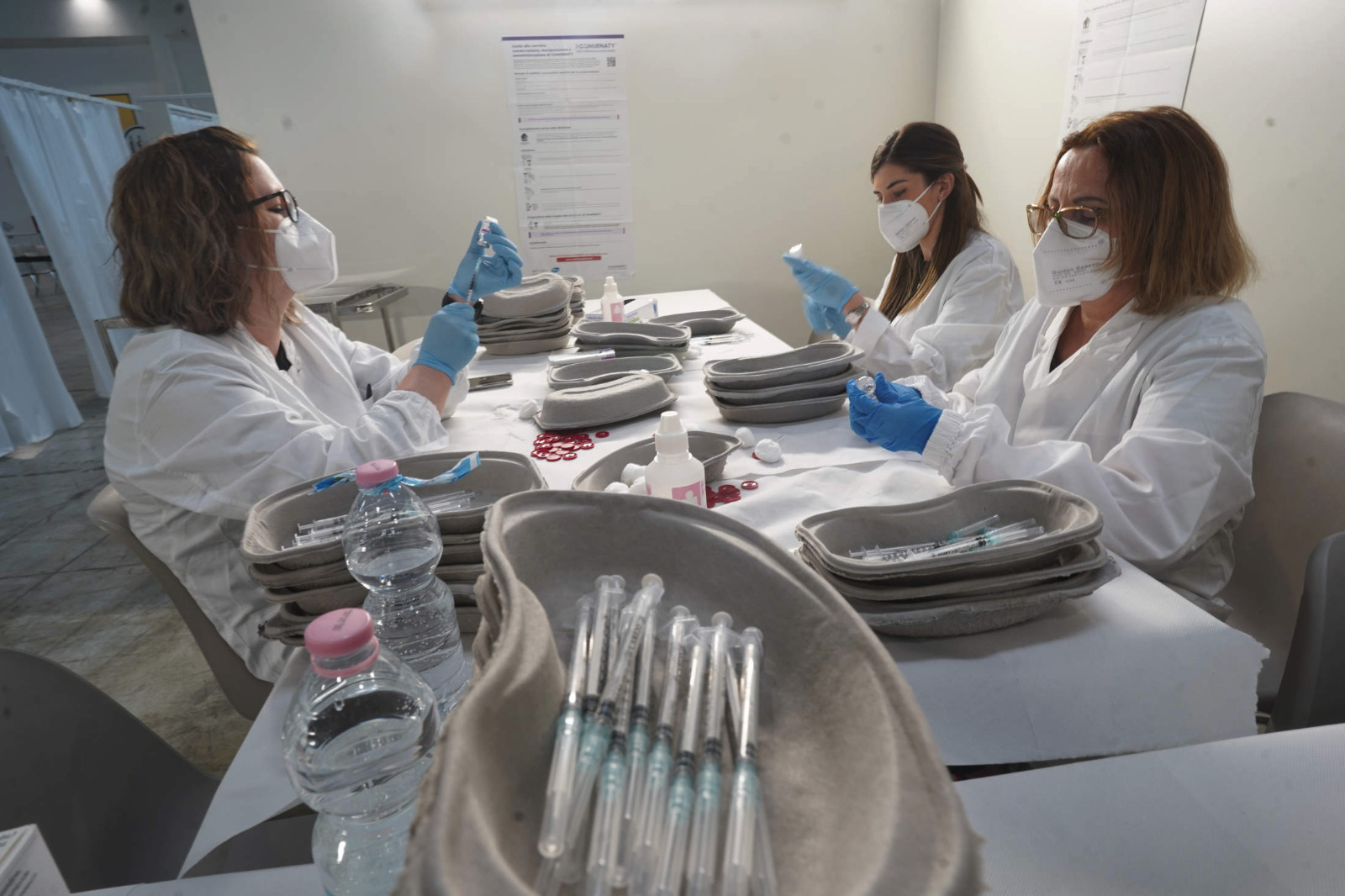 Centro di vaccinazione Fiera di Verona