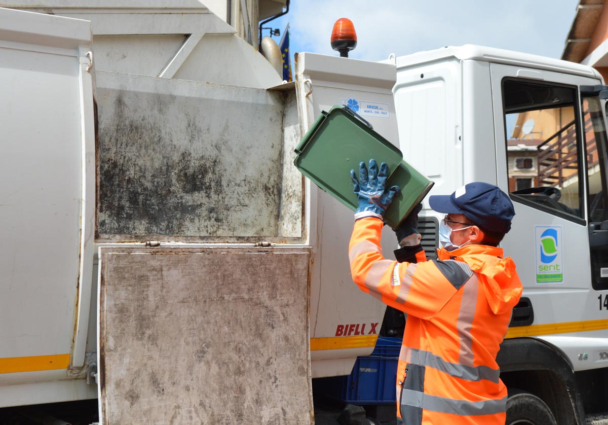 Raccolta rifiuti porta a porta in Lessinia - Serit