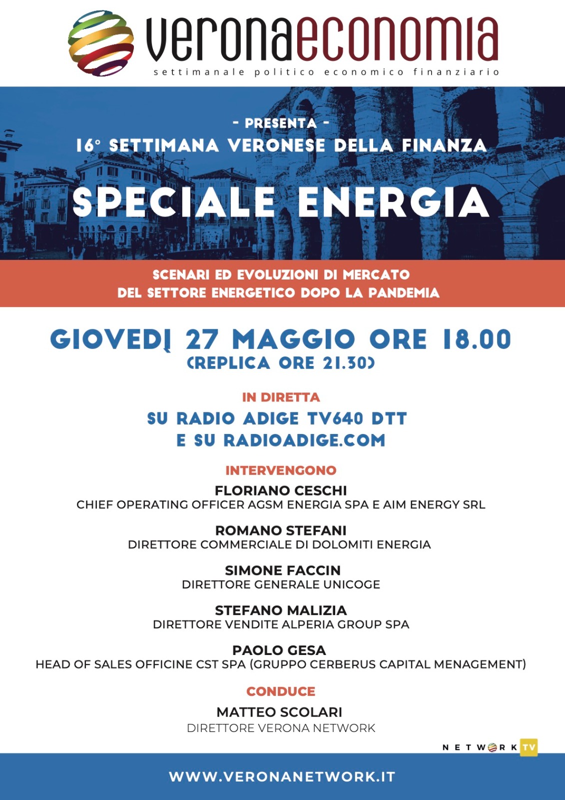 Settimana veronese finanza speciale energia