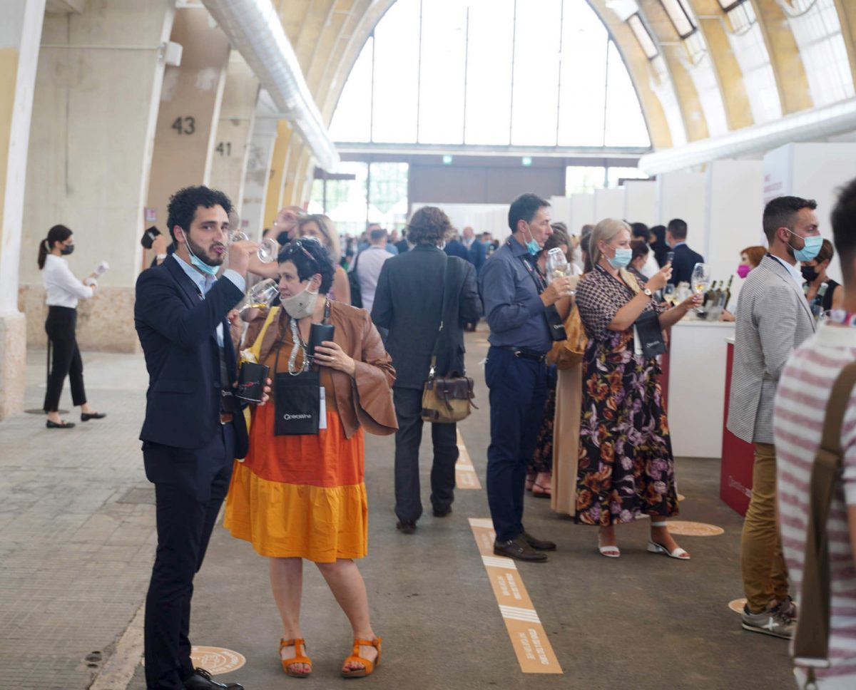Il Grand tasting di OperaWine 2021.