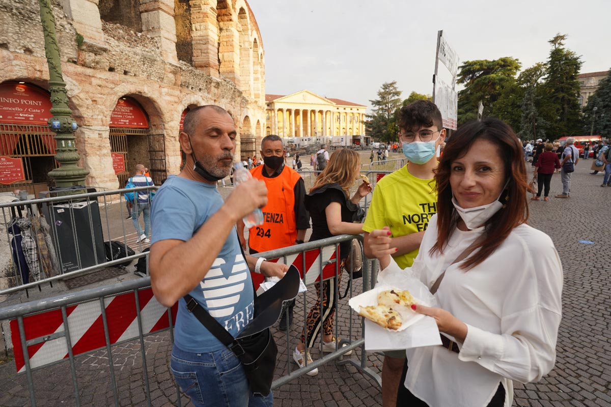 Arena di Verona - apertura stagione 2021 - Il Volo tributo a Ennio Morricone