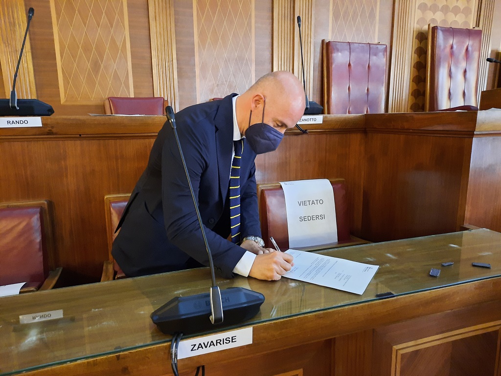 Ciro Maschio firma le dimissioni da Presidente del Consiglio comunale