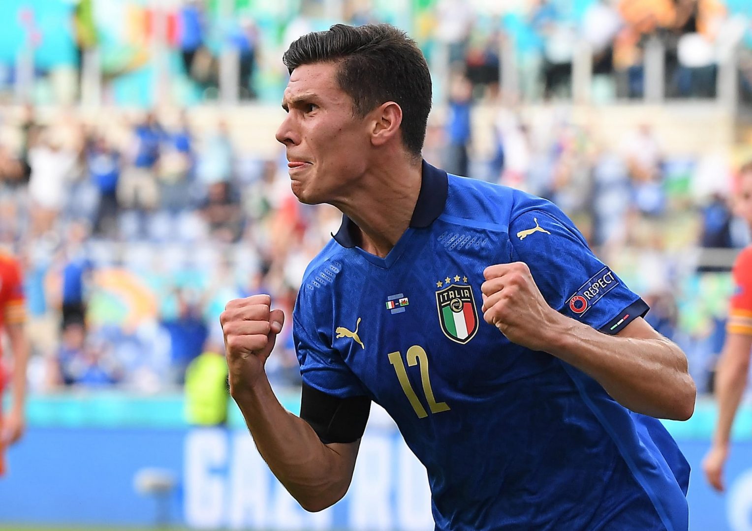 Matteo Pessina, autore del gol contro il Galles a Euro 2020