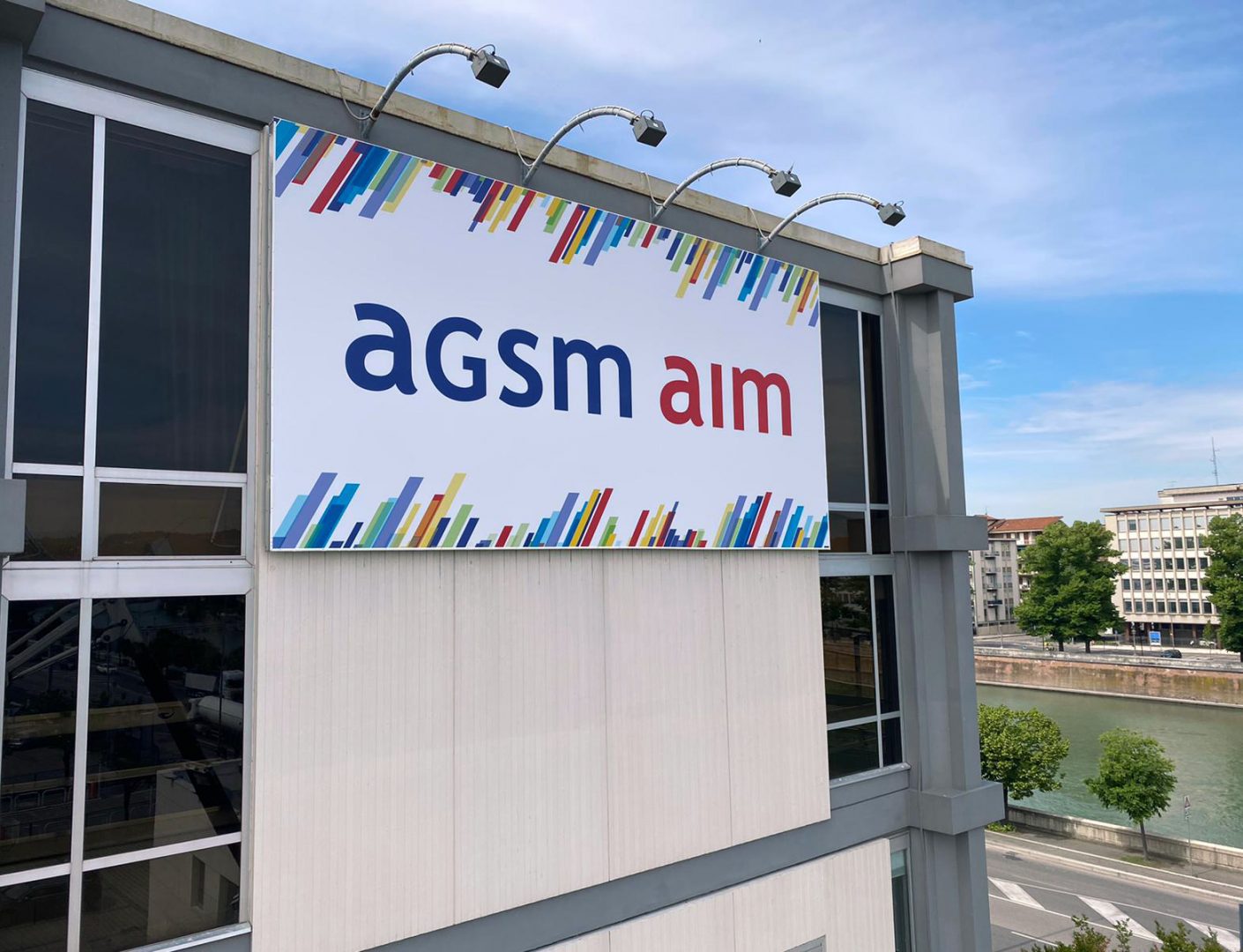 La sede Veronese del Gruppo Agsm Aim