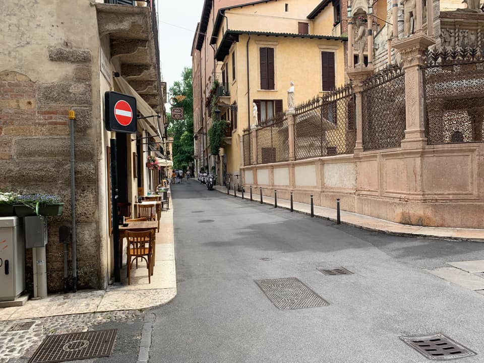 esercenti centro storico di Verona giornata deludente