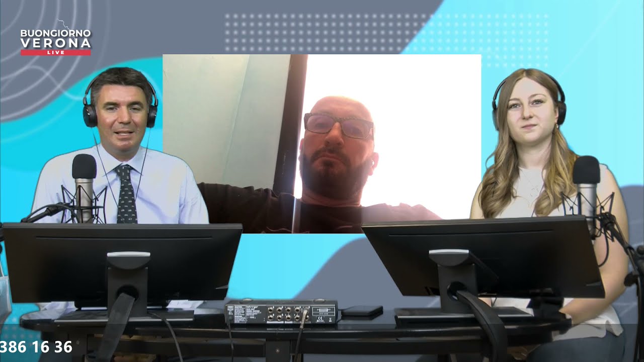 Gianmarco Padovani a Buongiorno Verona Live
