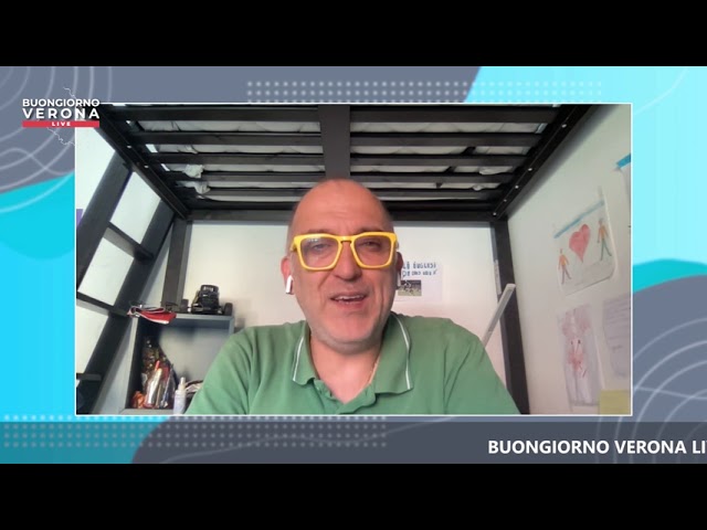 Il giornalista Francesco Facchini a Buongiorno Verona Live