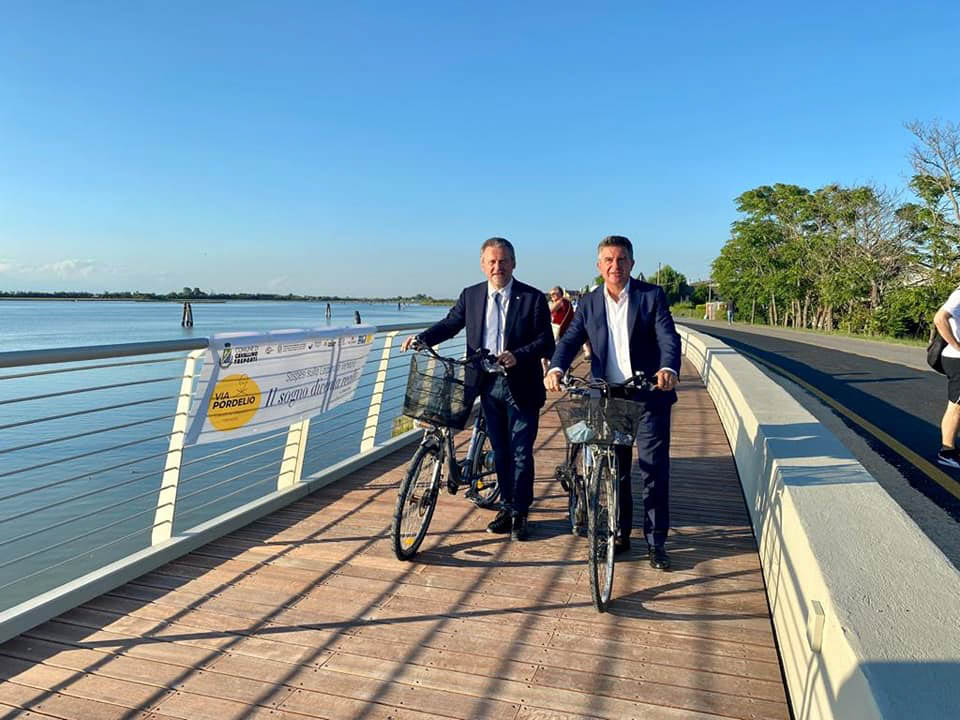 Ciclabile via Pordelio Cavallino Treporti - inaugurazione