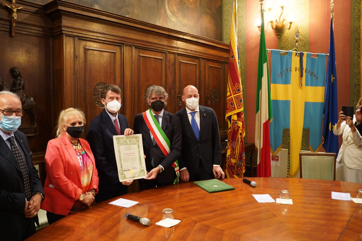 Dario Franceschini a Verona