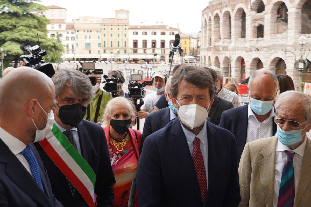 Dario Franceschini a Verona