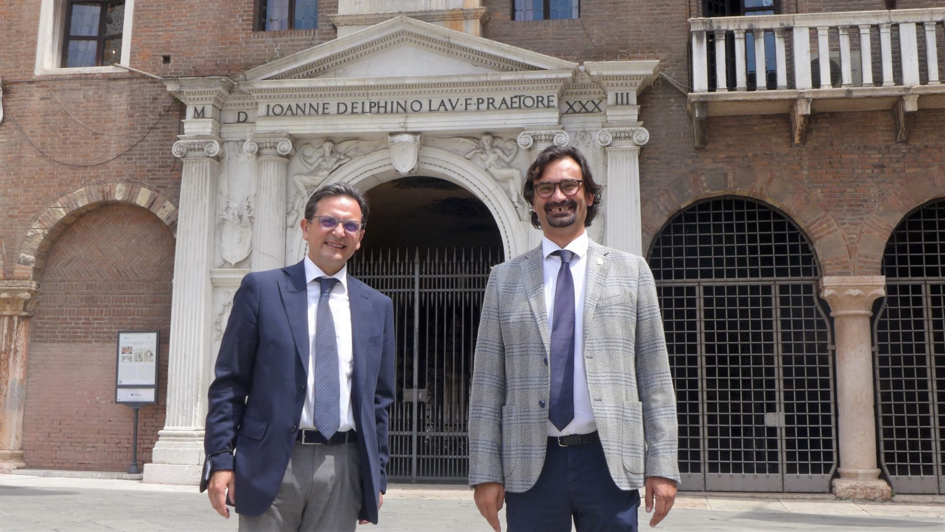 Matteo Faustini e Manuel Scalzotto