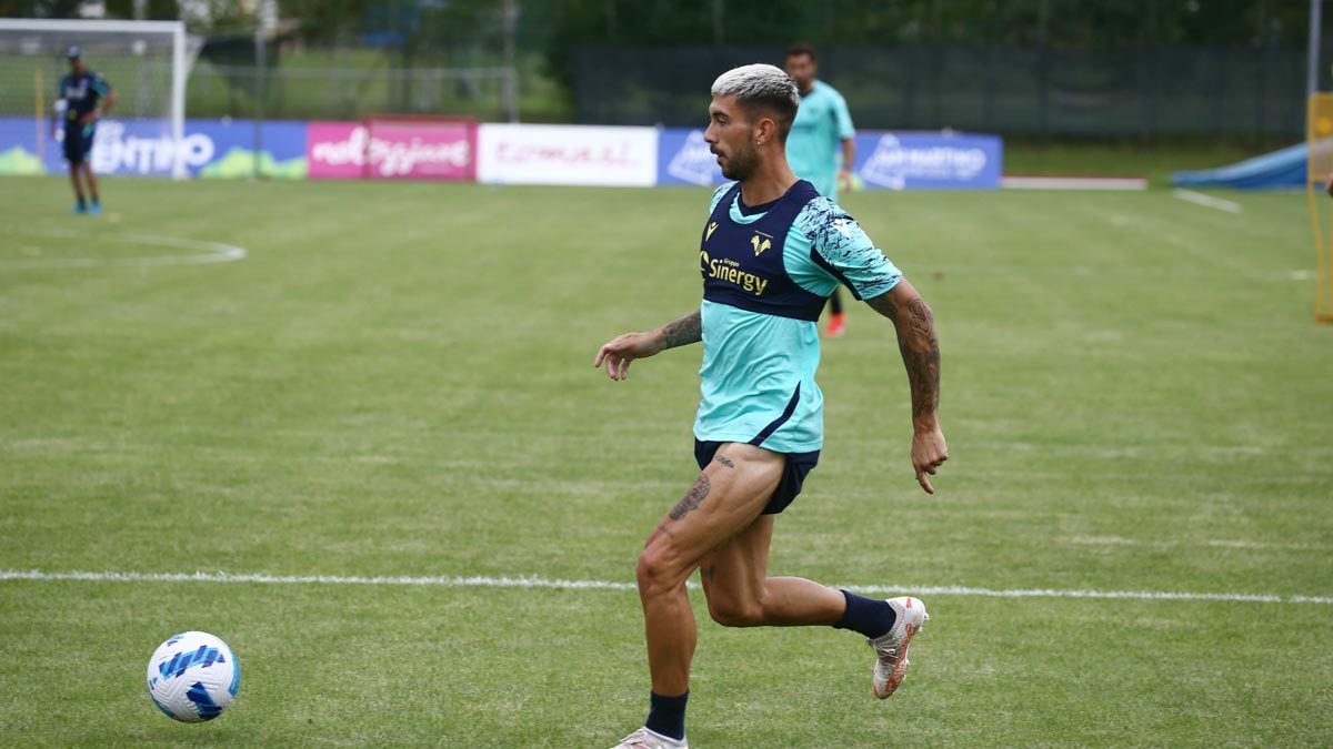 Hellas Verona in ritiro, Mattia Zaccagni