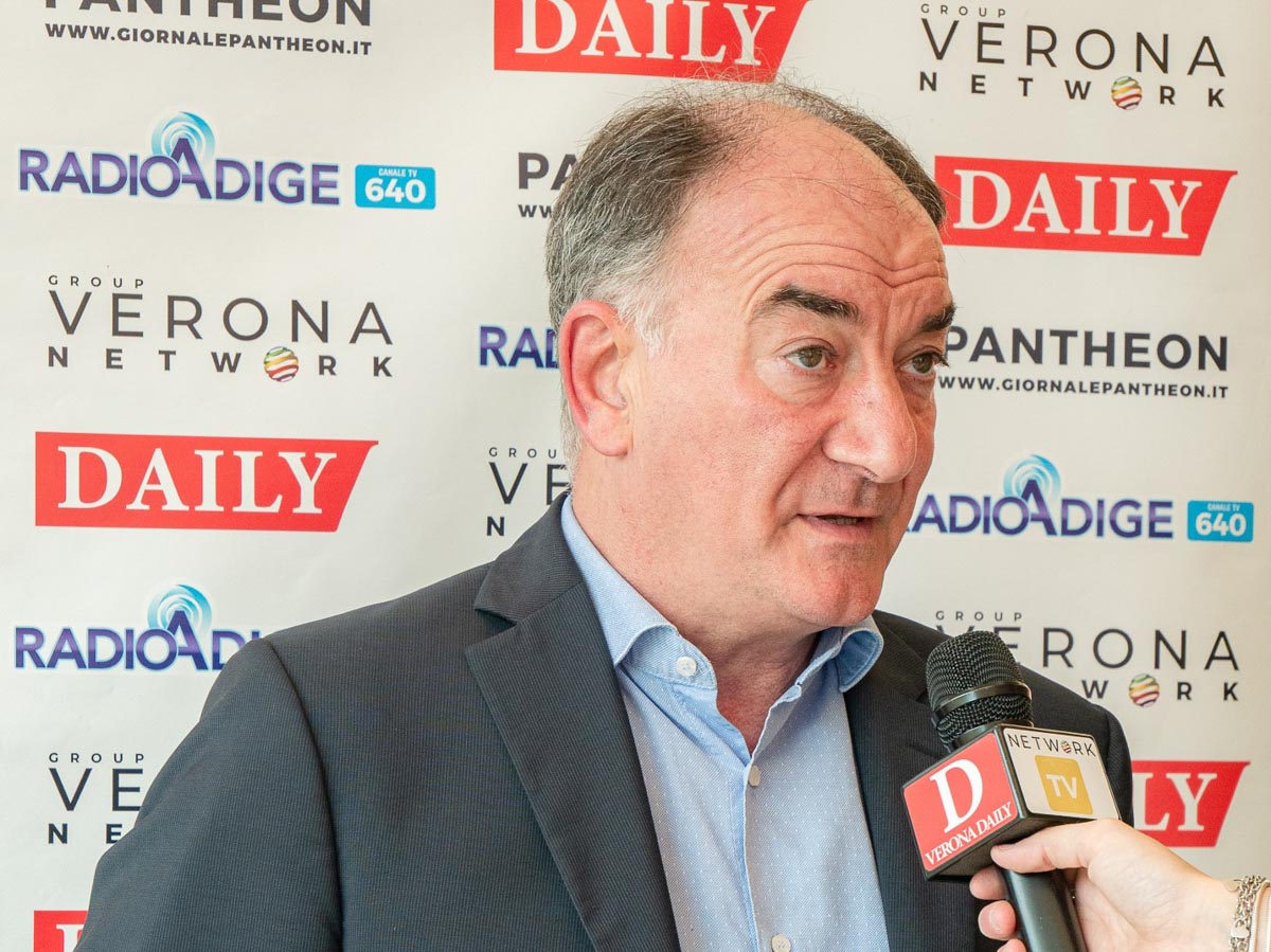 Il sindaco di Selva di Progno Marco Antonio Cappelletti agli Stati generali della Lessinia