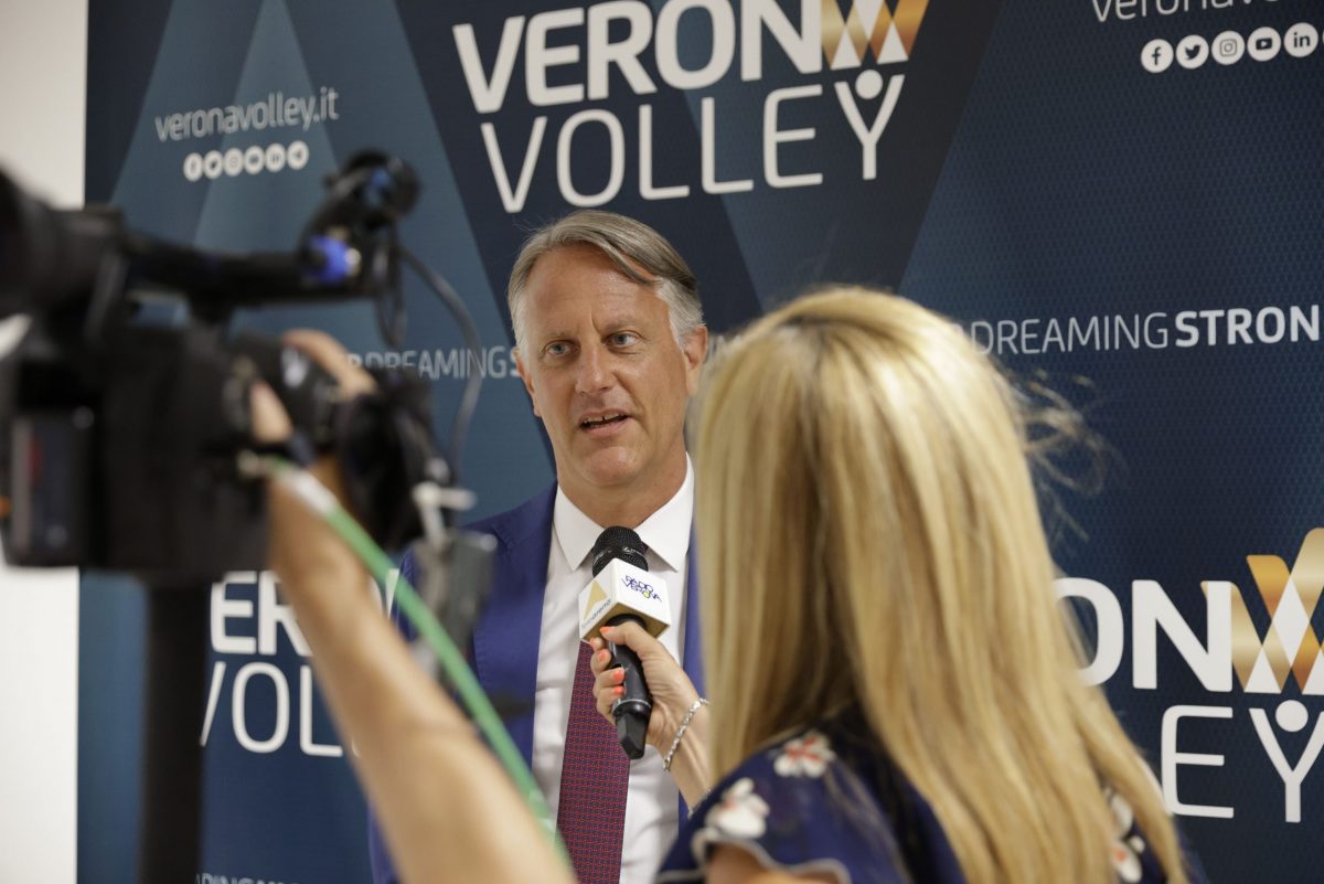 Stefano Fanini, presidente di Verona Volley