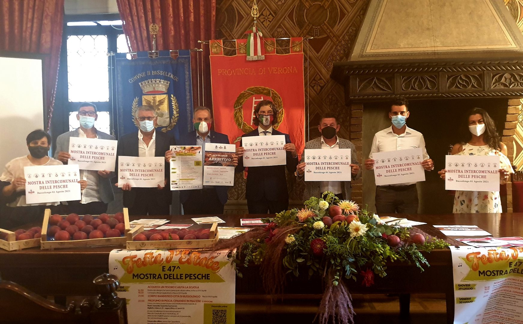Presentazione Festa d'Estate 2021 e Mostra intercomunale delle Pesche