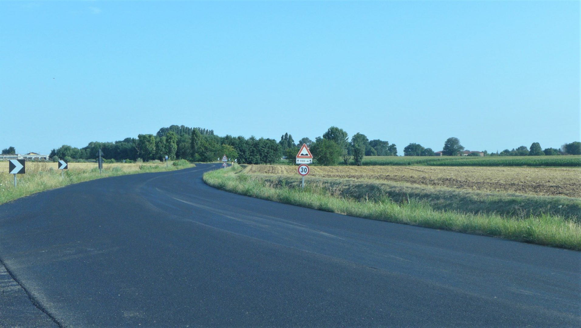 Nuovi asfalti per la Sp 45/var