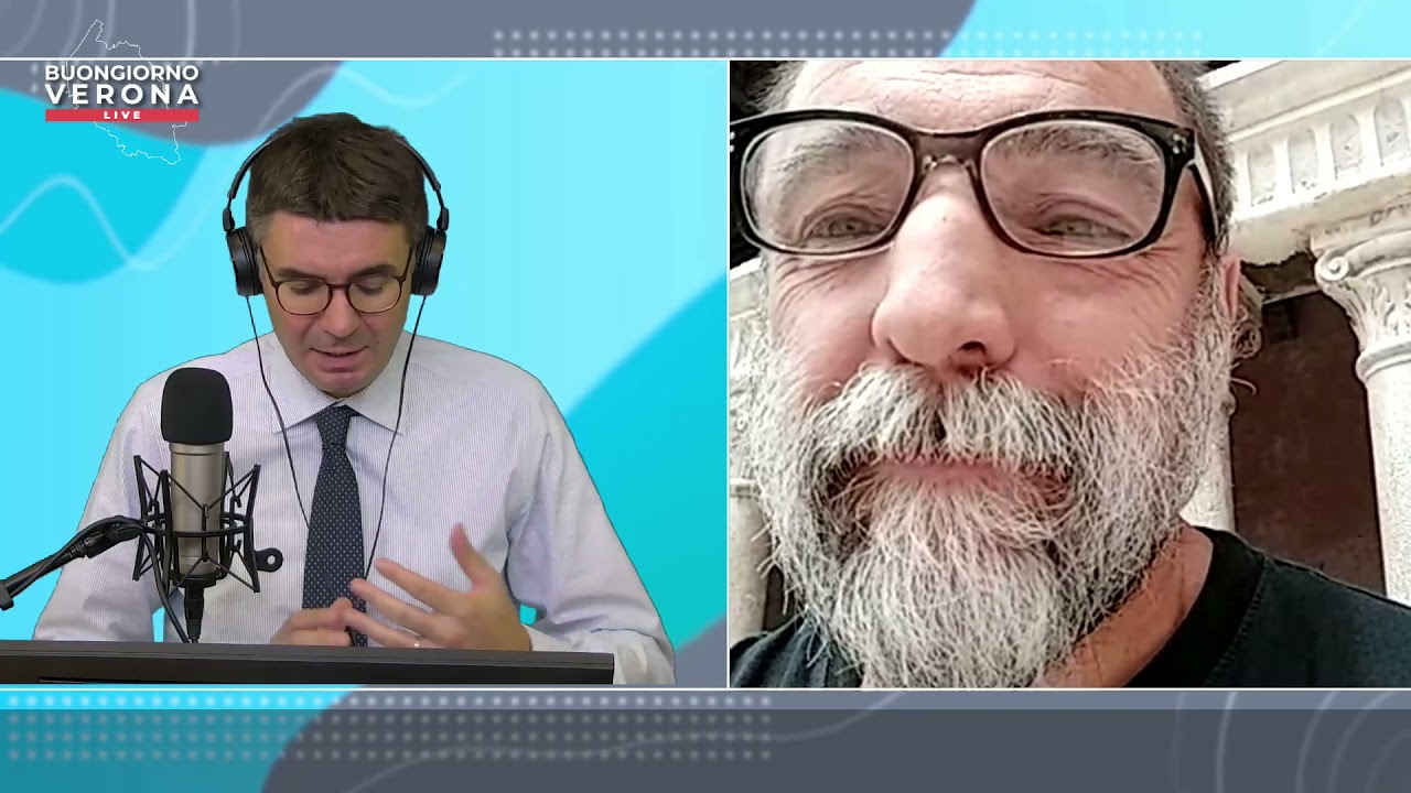 Gianni Zardini del Verona Pride a Buongiorno Verona Live