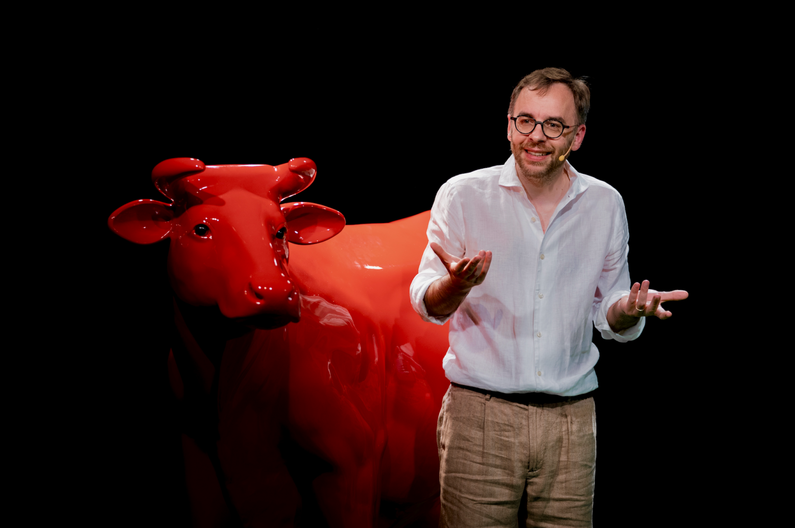 "Io, Dante e la vacca" di Alberto Rizzi