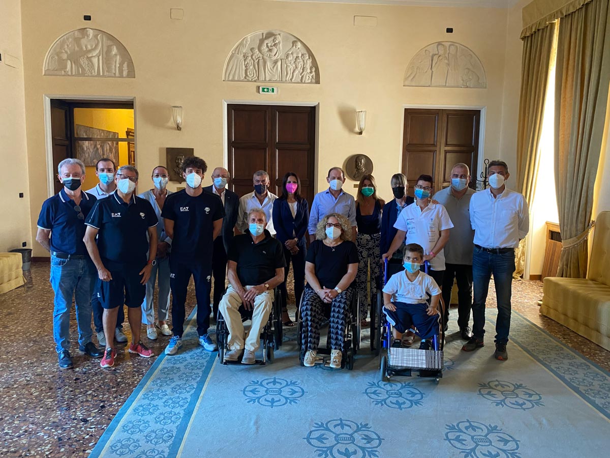 Atleti paralimpici veronesi - Palazzo Barbieri