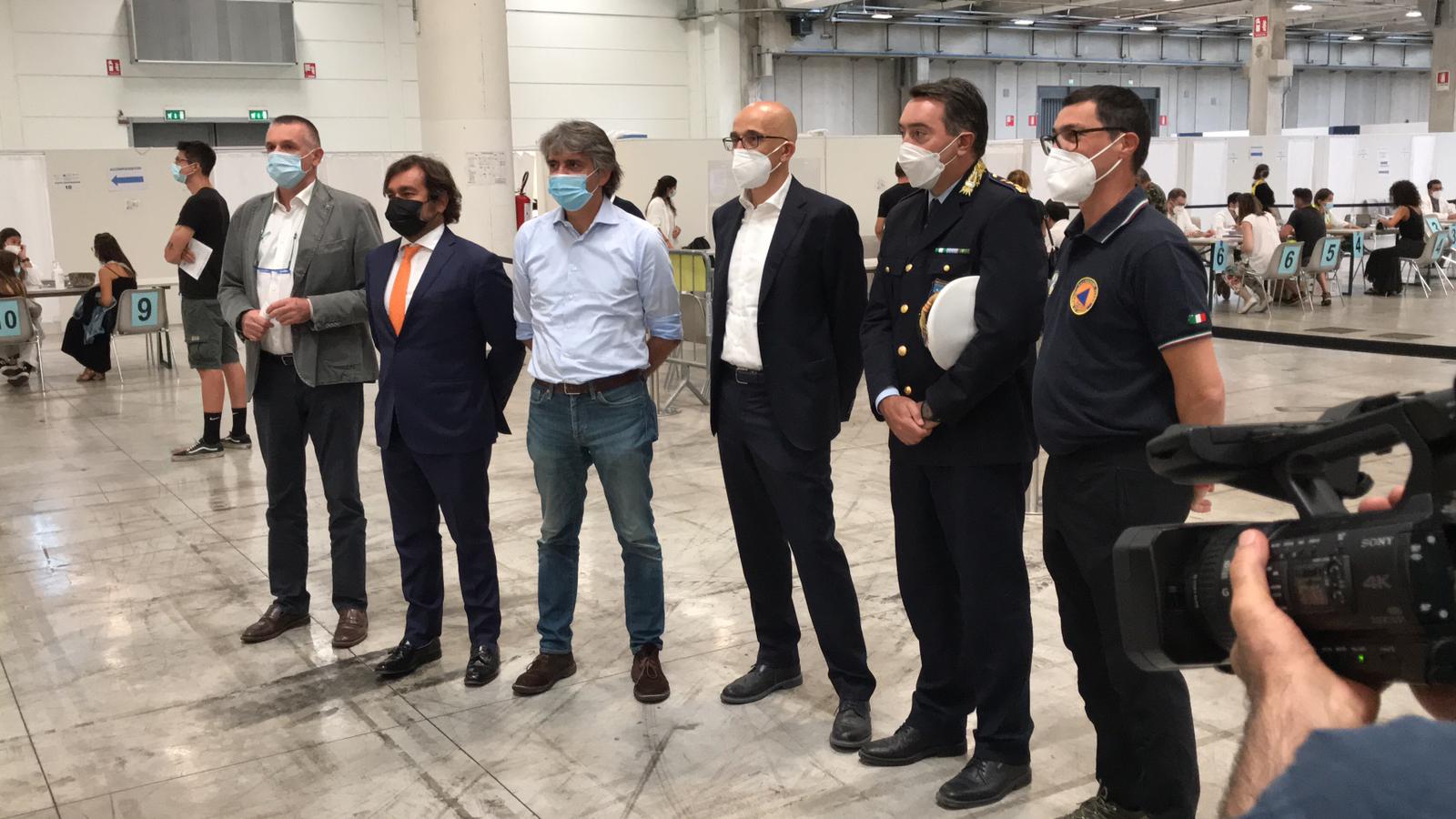 Fiera di Verona - chiusura hub vaccini veronafiere