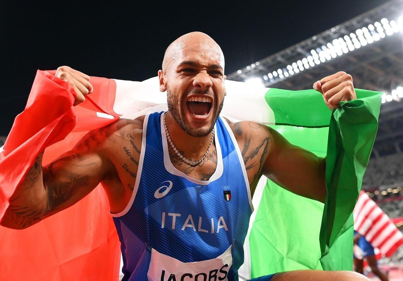 Lamont Marcell Jacobs oro alle Olimpiadi di Tokyo 2020