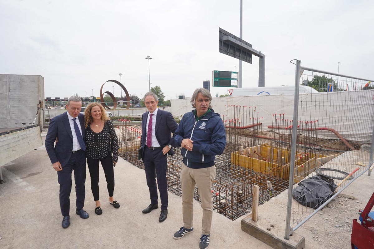 Lavori casello A22 Verona Nord