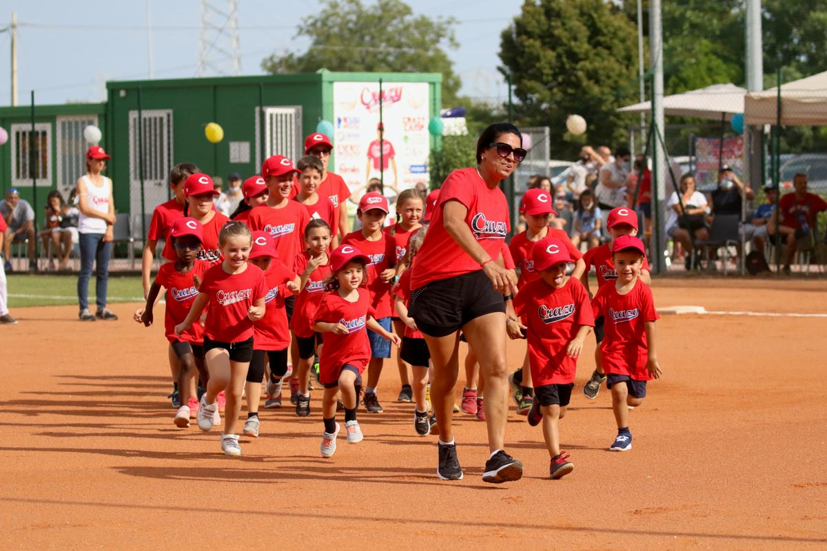 La squadra del minibaseball Crazy Sambonifacese