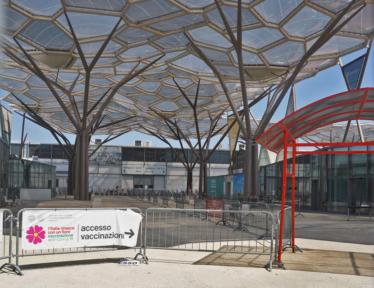 centro vaccini fiera di verona chiuso