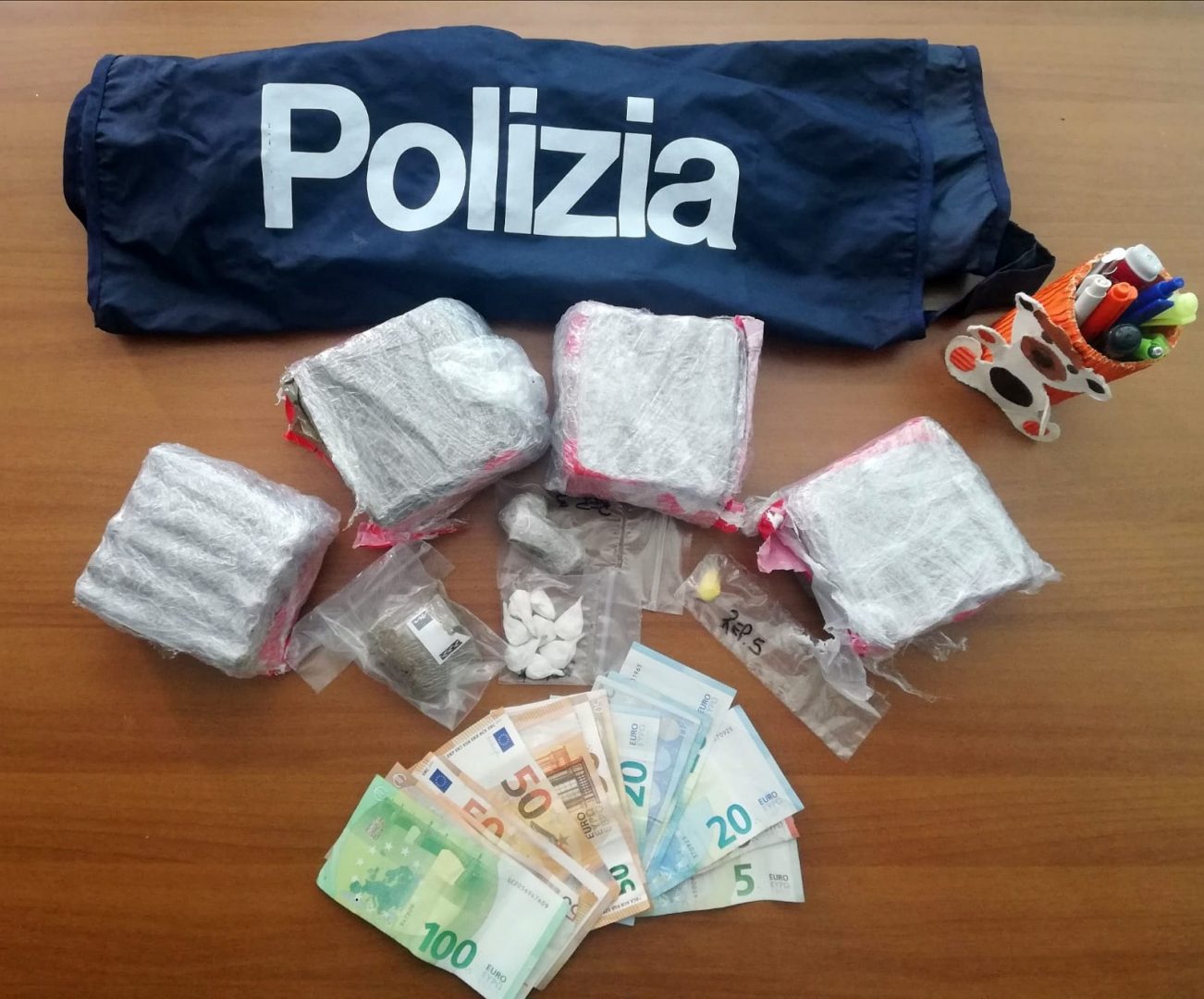 Arresto Droga via Foroni