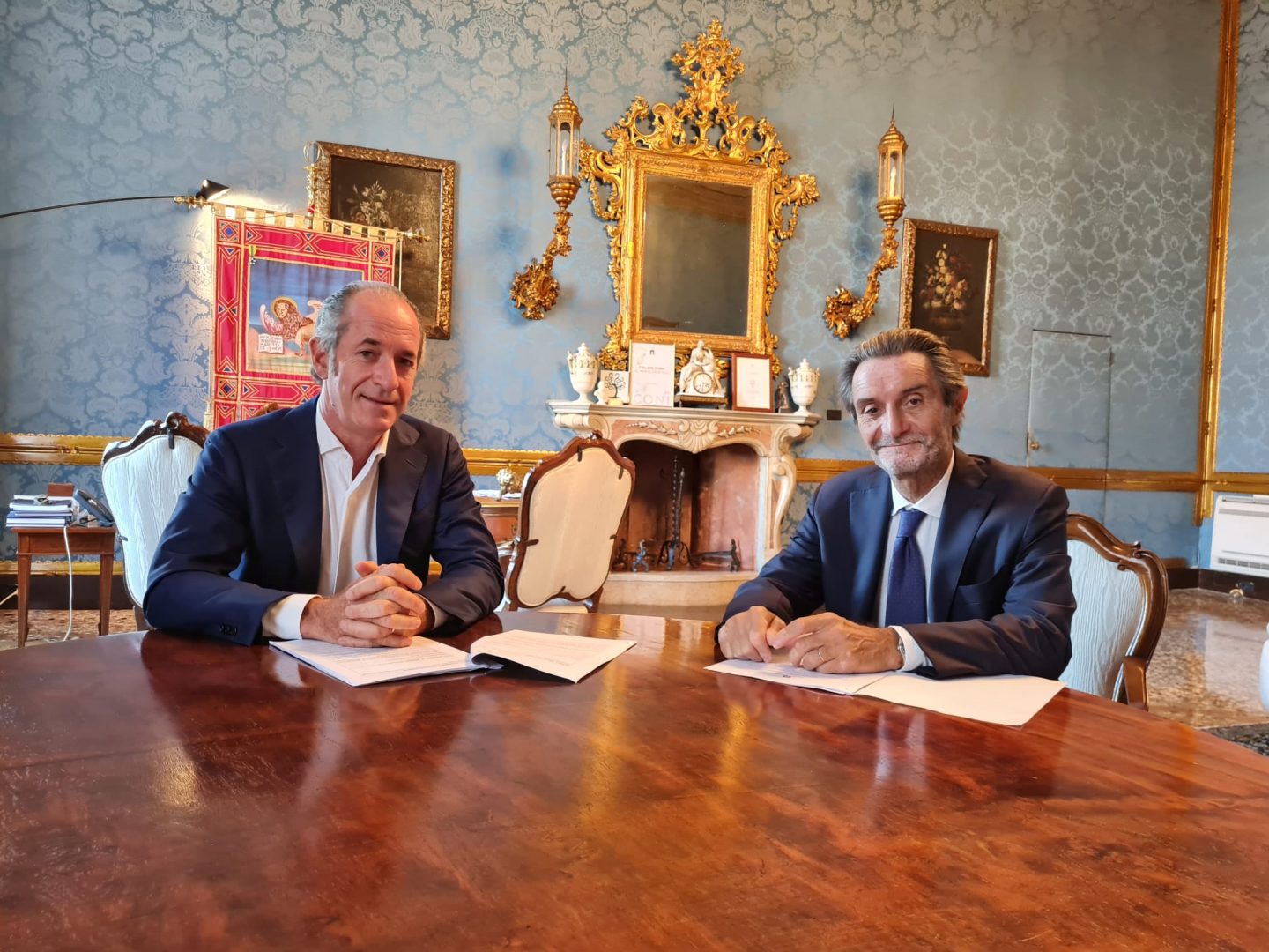 Luca Zaia e Attilio Fontana