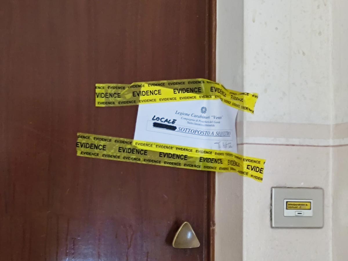 Appartamento omicidio Calmasino