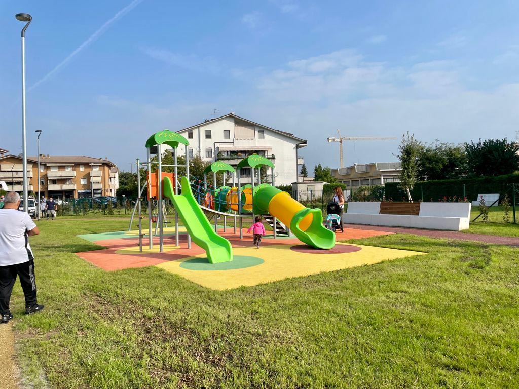 Bussolengo, inaugurazione Parco di via Marmolada
