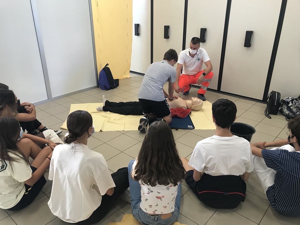 Corso di Croce Verde al Galileo Galilei