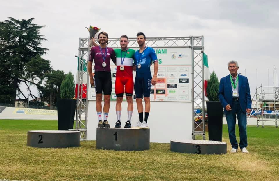 Elia Viviani Michele Scartezzini Dalmine campionato pista