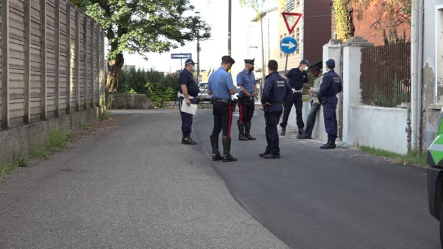 Sgombero via Silvestrini, Verona