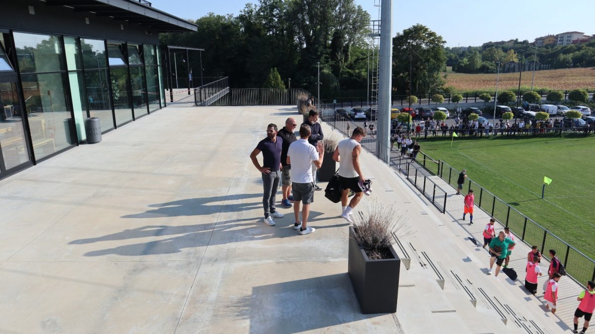 Reclute del Chievo al Payanini Center