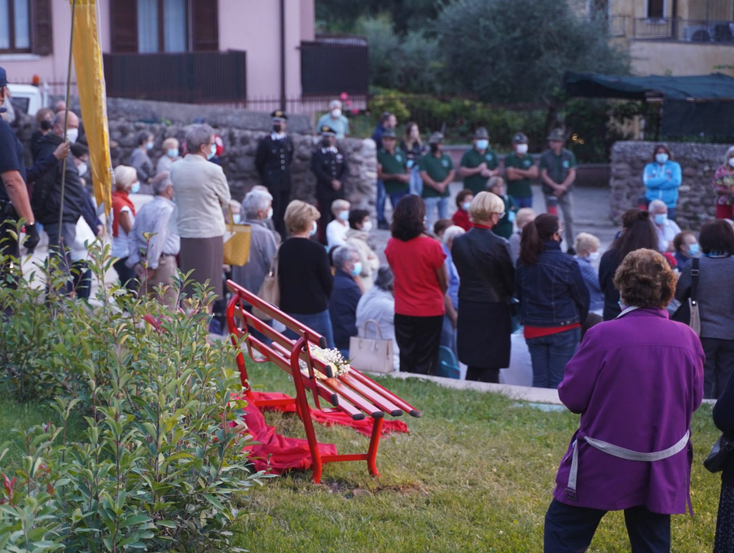 Panchina rossa Calmasino Chiara Ugolini