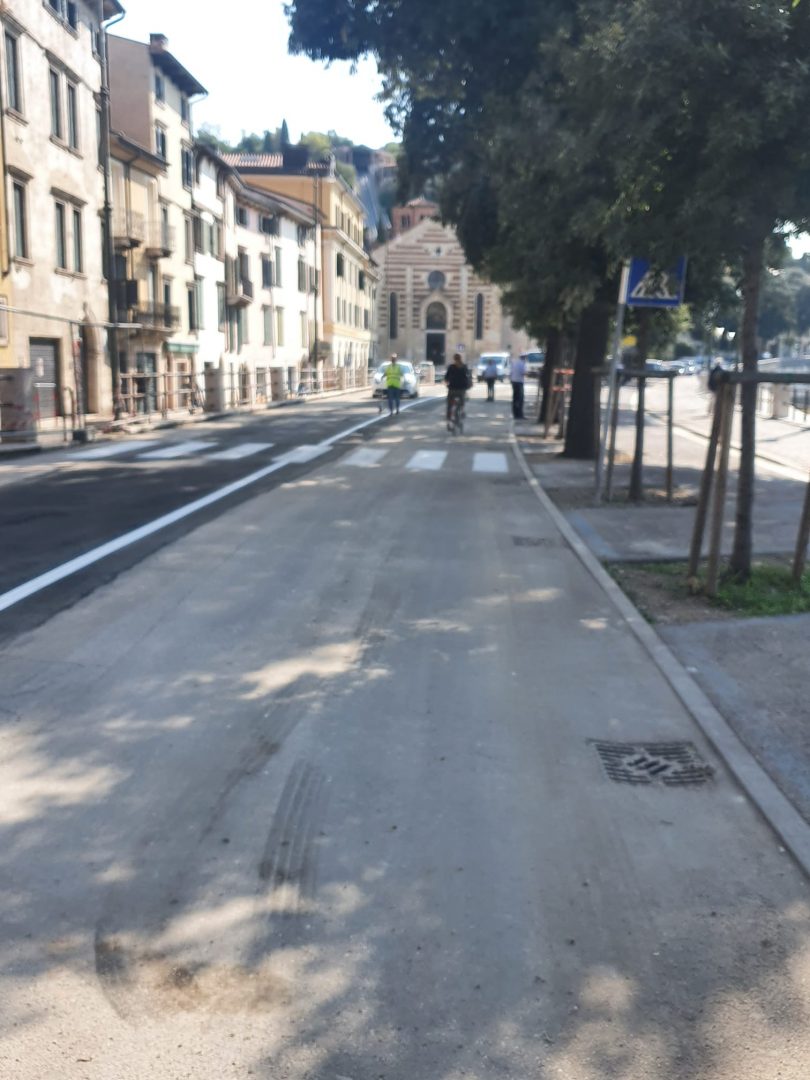 Lungadige San Giorgio riaperto.