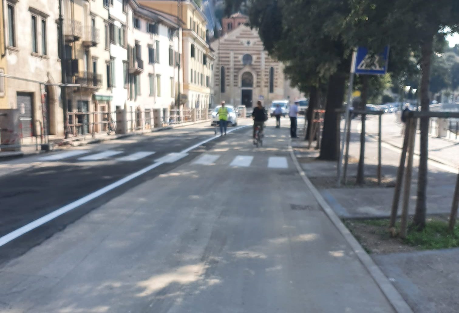 Lungadige San Giorgio riaperto.