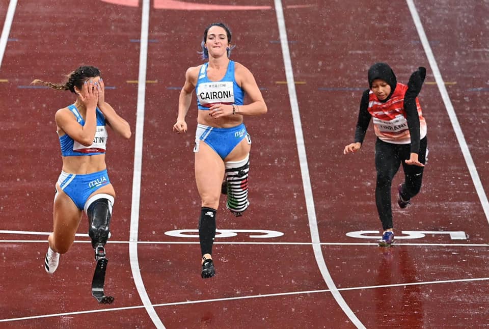 Paralimpiadi 100 metri femminili