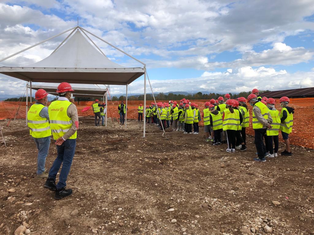 La visita agli scavi del 6 ottobre