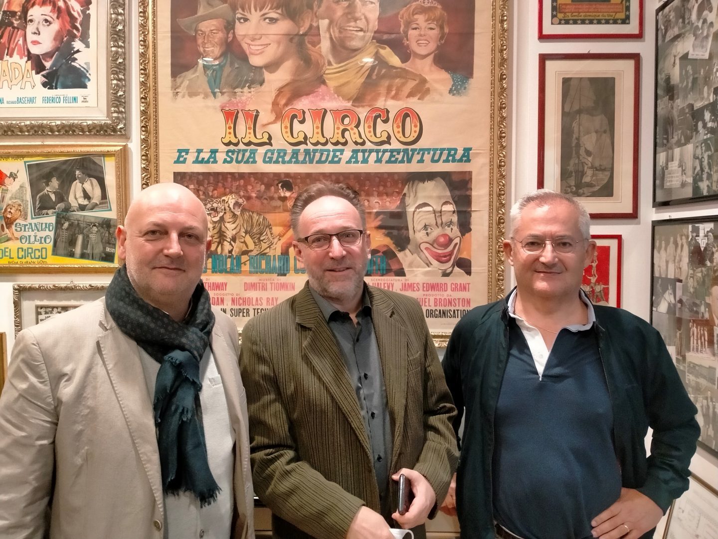 Gianluca Cavedo, Péter Fekete e Massimo Mariotti