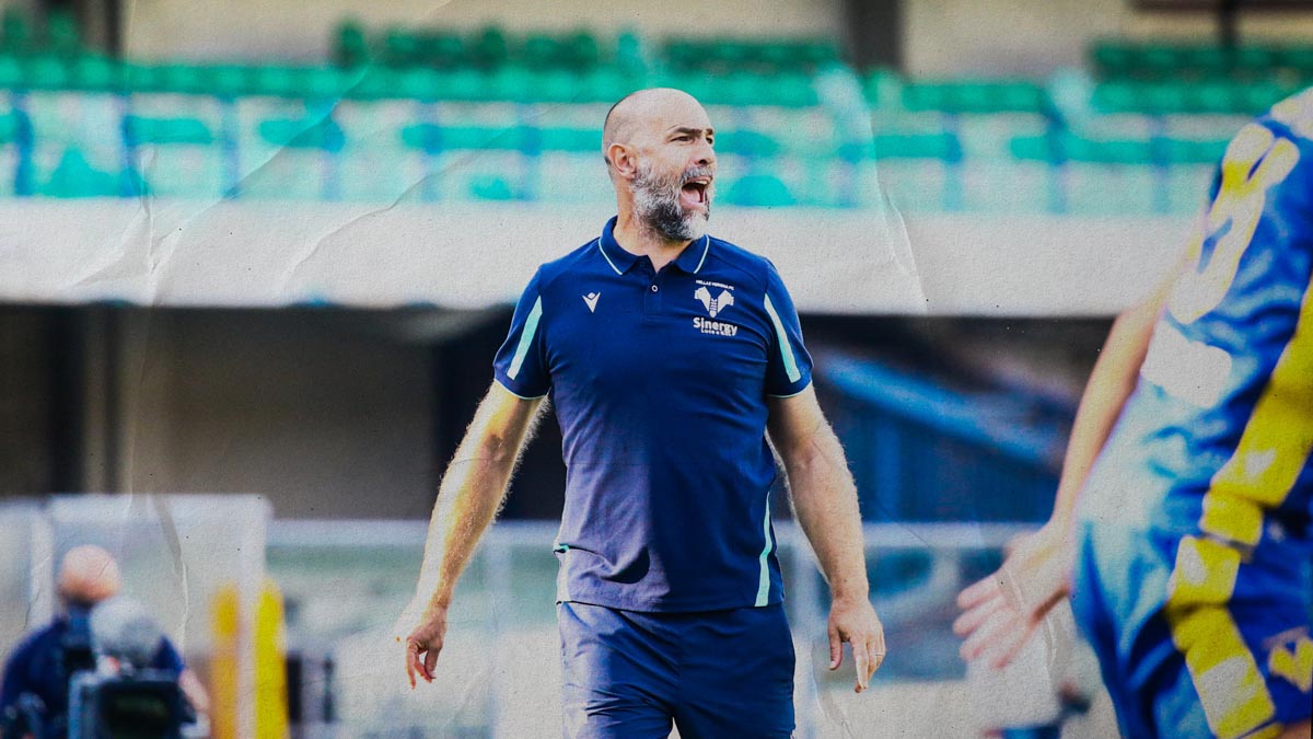 Igor Tudor, allenatore Hellas Verona