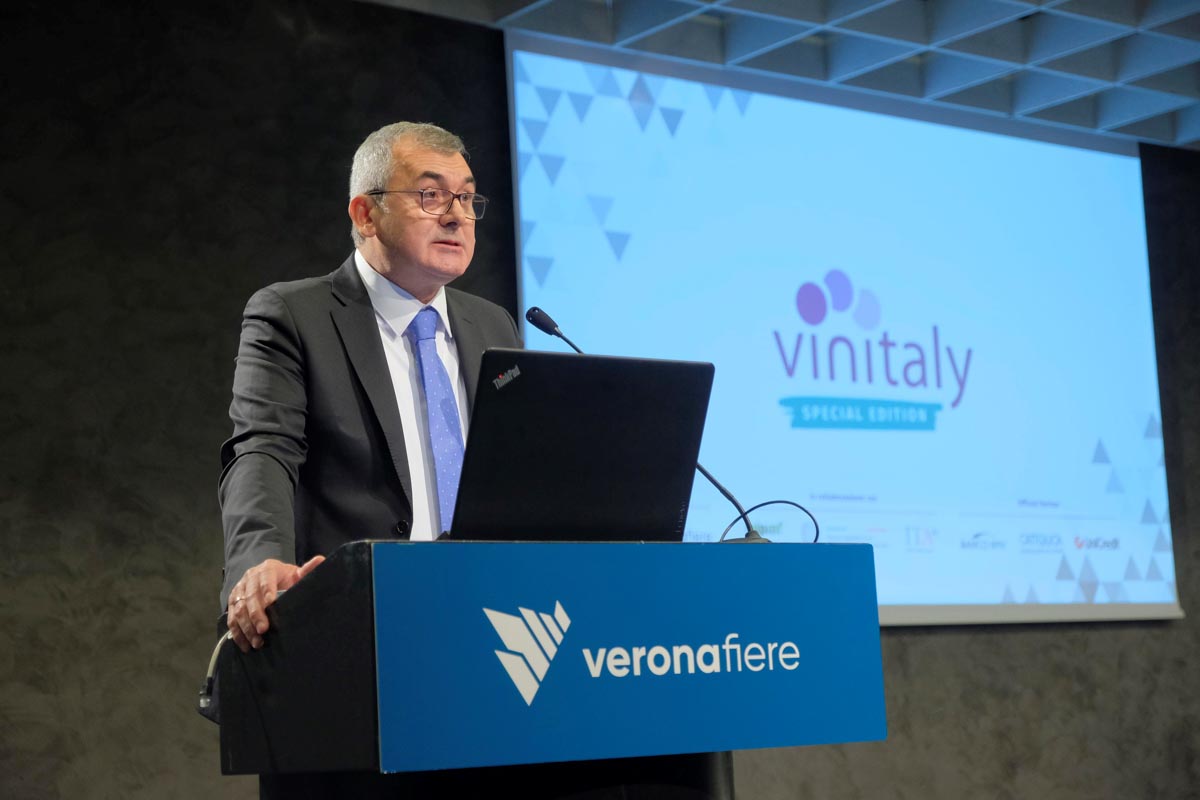 Il presidente di Veronafiere Maurizio Danese. Ennevi Foto